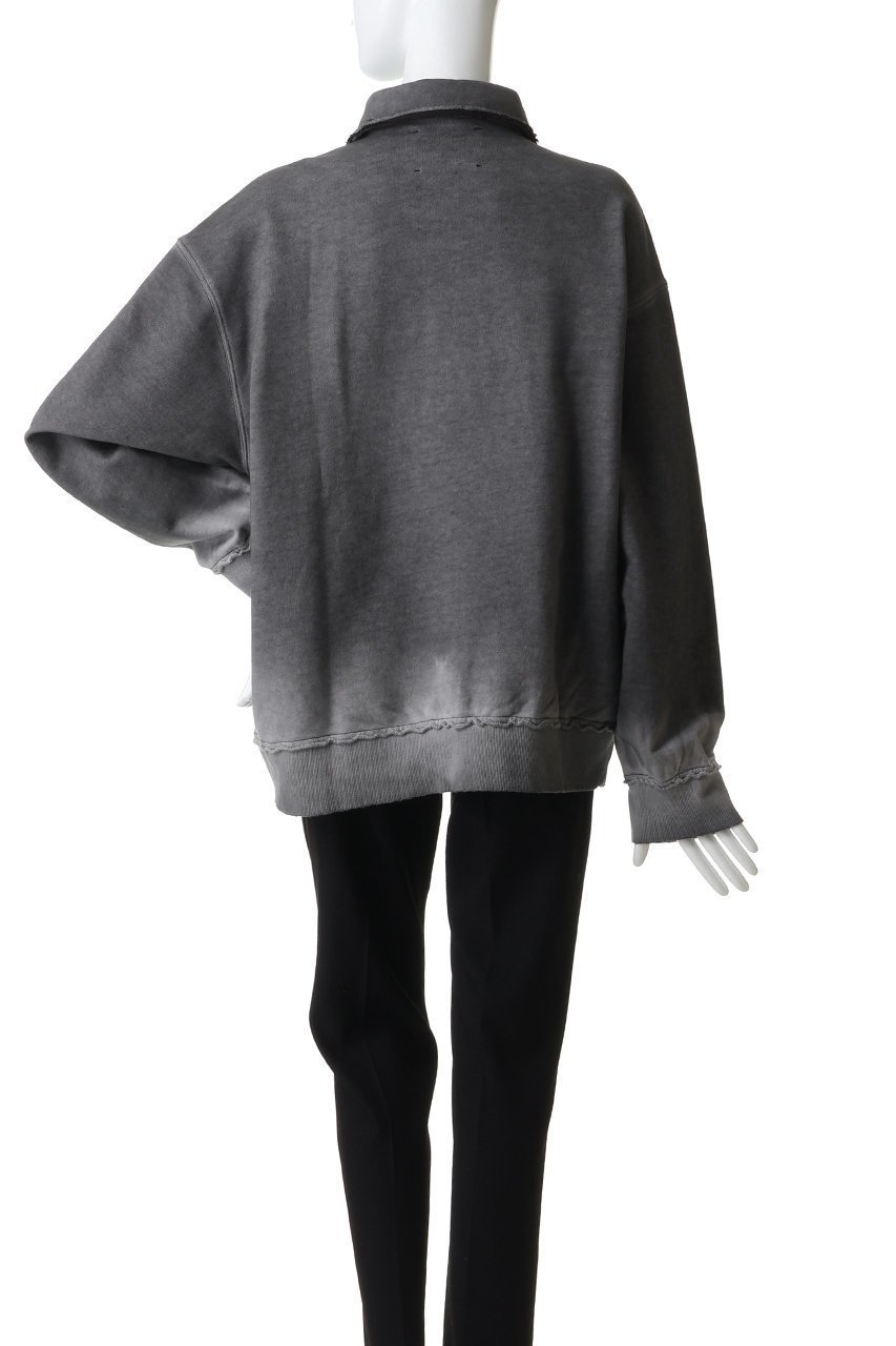 【メゾンスペシャル/MAISON SPECIAL】の【UNISEX】DEEP FRONT ポロスウェットPO 人気、トレンドファッション・服の通販 founy(ファニー) 　ファッション　Fashion　レディースファッション　Fashion for Women　トップス・カットソー　Cut & Sew Tops　シャツ・ブラウス・オフィスカジュアル　Elegant Blouses & Button-Ups　レディースパーカー・カジュアルフーディー　Casual Hoodies & Sweatshirts　ロングTシャツ・Tシャツ　Longline T-Shirts & Tees　スウェット・クルーネックトップス　Sweatshirts & Crewnecks / Relaxed Fit Sweat Tops　カットソー・ベーシックTシャツ　Cut-and-Sewn Tops / Stretch Tees & Basics　ユニセックス　Unisex, Genderless　おすすめ　Recommended / Our Picks　インナー　Innerwear　カットオフ　Cut-Off Design　ダメージ　Distressed, Destroyed　定番　Standard, Basic Item　other-4|ID: prp329100004904474 ipo3291000000036733331