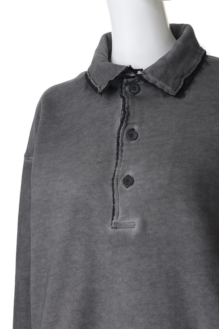 【メゾンスペシャル/MAISON SPECIAL】の【UNISEX】DEEP FRONT ポロスウェットPO 人気、トレンドファッション・服の通販 founy(ファニー) 　ファッション　Fashion　レディースファッション　Fashion for Women　トップス・カットソー　Cut & Sew Tops　シャツ・ブラウス・オフィスカジュアル　Elegant Blouses & Button-Ups　レディースパーカー・カジュアルフーディー　Casual Hoodies & Sweatshirts　ロングTシャツ・Tシャツ　Longline T-Shirts & Tees　スウェット・クルーネックトップス　Sweatshirts & Crewnecks / Relaxed Fit Sweat Tops　カットソー・ベーシックTシャツ　Cut-and-Sewn Tops / Stretch Tees & Basics　ユニセックス　Unisex, Genderless　おすすめ　Recommended / Our Picks　インナー　Innerwear　カットオフ　Cut-Off Design　ダメージ　Distressed, Destroyed　定番　Standard, Basic Item　other-5|ID: prp329100004904474 ipo3291000000036733332