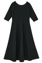 【マルティニーク/martinique】の【l heritage martinique】アセテートポリミラノフレアワンピース ブラック|ID: prp329100004904488 ipo3291000000036712885