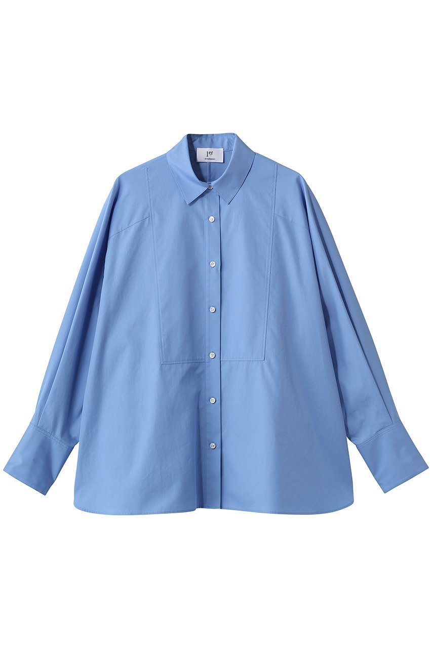 【プルミエ アロンディスモン/1er Arrondissement】のブザムシャツ インテリア・キッズ・メンズ・レディースファッション・服の通販 founy(ファニー) 　ファッション　Fashion　レディースファッション　Fashion for Women　トップス・カットソー　Cut & Sew Tops　シャツ・ブラウス・オフィスカジュアル　Elegant Blouses & Button-Ups　スリーブ　Sleeve, Long Sleeve / Short Sleeve　モダン　Modern, Contemporary　ロング　Long, Long-Length　エレガント 上品　Elegant　サックス|ID: prp329100004904493 ipo3291000000036712920