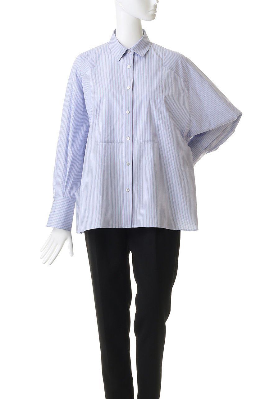 【プルミエ アロンディスモン/1er Arrondissement】のブザムシャツ 人気、トレンドファッション・服の通販 founy(ファニー) 　ファッション　Fashion　レディースファッション　Fashion for Women　トップス・カットソー　Cut & Sew Tops　シャツ・ブラウス・オフィスカジュアル　Elegant Blouses & Button-Ups　スリーブ　Sleeve, Long Sleeve / Short Sleeve　モダン　Modern, Contemporary　ロング　Long, Long-Length　エレガント 上品　Elegant　other-2|ID: prp329100004904493 ipo3291000000036746624