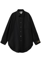 【メゾンスペシャル/MAISON SPECIAL】の【UNISEX】72/2 4色シャンブレーウールシャツコート BLK(ブラック)|ID: prp329100004904521 ipo3291000000036713094