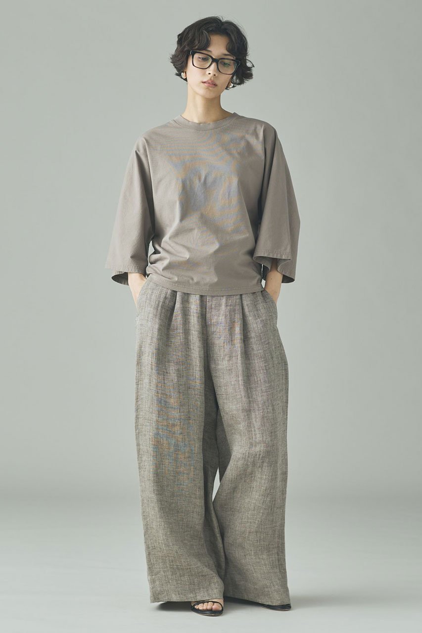 【カレンソロジー/Curensology】のドルマンナローTシャツ 人気、トレンドファッション・服の通販 founy(ファニー) 　ファッション　Fashion　レディースファッション　Fashion for Women　トップス・カットソー　Cut & Sew Tops　シャツ・ブラウス・オフィスカジュアル　Elegant Blouses & Button-Ups　ロングTシャツ・Tシャツ　Longline T-Shirts & Tees　カットソー・ベーシックTシャツ　Cut-and-Sewn Tops / Stretch Tees & Basics　なめらか　Smooth, Silky Texture　インド　Indian Textile　ショート　Short, Short Length　スリーブ　Sleeve, Long Sleeve / Short Sleeve　ダウン　Down, Puffer　other-5|ID: prp329100004904525 ipo3291000000036713117