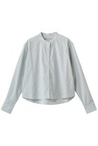 【ミディウミ/MidiUmi】のpatterned short shirt シャツ 人気、トレンドファッション・服の通販 founy(ファニー) ファッション Fashion レディースファッション Fashion for Women トップス・カットソー Cut & Sew Tops シャツ・ブラウス・オフィスカジュアル Elegant Blouses & Button-Ups ロングTシャツ・Tシャツ Longline T-Shirts & Tees ショート Short, Short Length シンプル Simple, Minimal ストライプ Stripe, Striped Pattern スリーブ Sleeve, Long Sleeve / Short Sleeve バランス Balance, Style Balance ブロード Broadcloth, Fine Cotton ロング Long, Long-Length thumbnail green|ID: prp329100004904532 ipo3291000000036713142