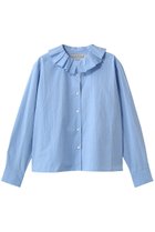 【ミディウミ/MidiUmi】のtuck collar shirt シャツ 人気、トレンドファッション・服の通販 founy(ファニー) ファッション Fashion レディースファッション Fashion for Women トップス・カットソー Cut & Sew Tops シャツ・ブラウス・オフィスカジュアル Elegant Blouses & Button-Ups おすすめ Recommended / Our Picks スリーブ Sleeve, Long Sleeve / Short Sleeve フェミニン Feminine, Girly フレア Flare, Flared ボックス Boxy, Box Shape ロング Long, Long-Length ワイド Wide, Wide Fit thumbnail l.blue|ID: prp329100004904534 ipo3291000000036713154