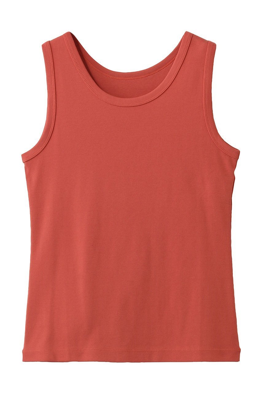 【アナイ/ANAYI】のプレミアムフライスタンクトップ インテリア・キッズ・メンズ・レディースファッション・服の通販 founy(ファニー) 　ファッション　Fashion　レディースファッション　Fashion for Women　トップス・カットソー　Cut & Sew Tops　キャミソール&ノースリーブ　Camisoles & Sleeveless Tops　シャツ・ブラウス・オフィスカジュアル　Elegant Blouses & Button-Ups　ロングTシャツ・Tシャツ　Longline T-Shirts & Tees　カットソー・ベーシックTシャツ　Cut-and-Sewn Tops / Stretch Tees & Basics　インナー　Innerwear　キャミソール　Camisole, Spaghetti Strap Top　シンプル　Simple, Minimal　タンク　Tank Top, Sleeveless Top　ベーシック　Basic, Essential　レッド|ID: prp329100004904560 ipo3291000000036713300