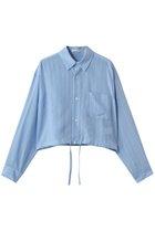 【マルティニーク/martinique】の【CURRENTAGE】タイプライターシャツブルゾン ブルー|ID: prp329100004904578 ipo3291000000036713434