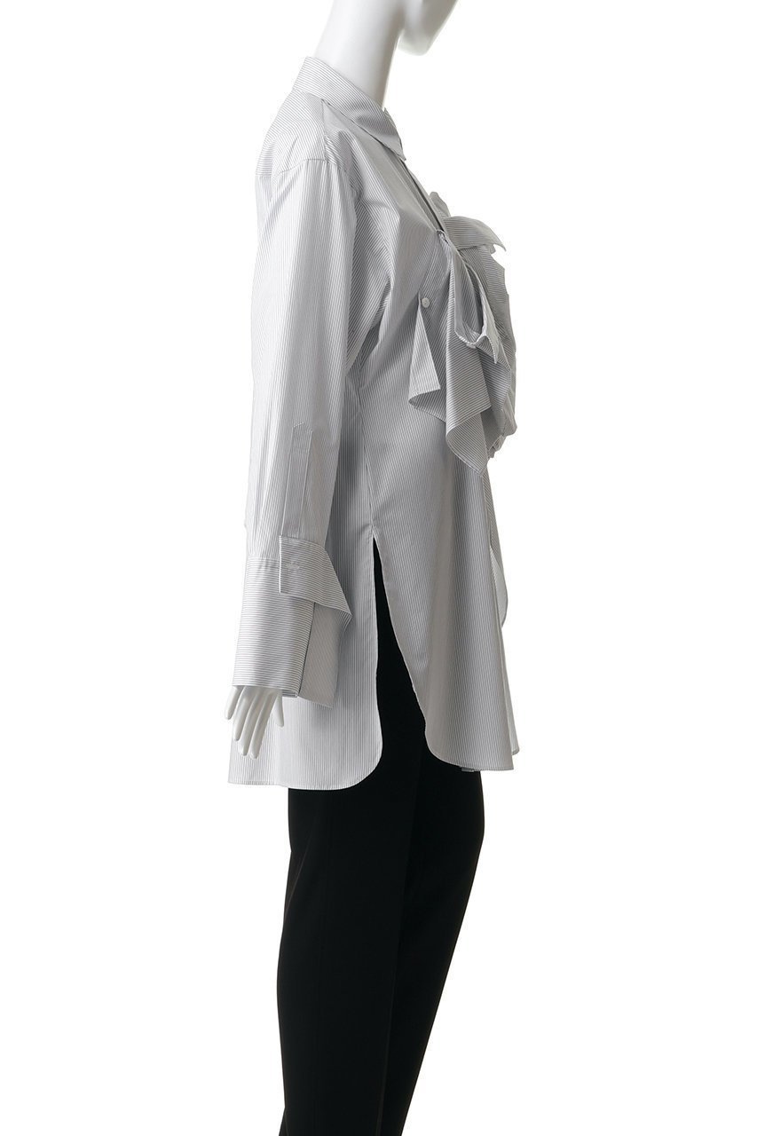 【エンフォルド/ENFOLD】のRECONSTRUCTION SHIRT 人気、トレンドファッション・服の通販 founy(ファニー) 　ファッション　Fashion　レディースファッション　Fashion for Women　トップス・カットソー　Cut & Sew Tops　シャツ・ブラウス・オフィスカジュアル　Elegant Blouses & Button-Ups　おすすめ　Recommended / Our Picks　シェイプ　Shape, Slim Fit　ストレート　Straight, Straight Cut　スリーブ　Sleeve, Long Sleeve / Short Sleeve　ブロード　Broadcloth, Fine Cotton　ロング　Long, Long-Length　other-3|ID: prp329100004904585 ipo3291000000036713464