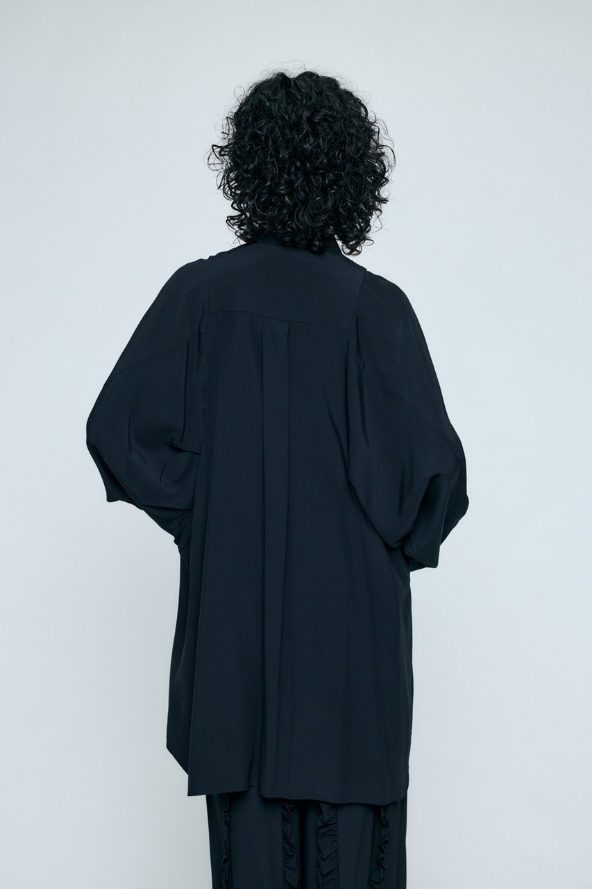 【エンフォルド/ENFOLD】のSHAPE LONG-SHIRT 人気、トレンドファッション・服の通販 founy(ファニー) 　ファッション　Fashion　レディースファッション　Fashion for Women　トップス・カットソー　Cut & Sew Tops　シャツ・ブラウス・オフィスカジュアル　Elegant Blouses & Button-Ups　おすすめ　Recommended / Our Picks　シェイプ　Shape, Slim Fit　ショルダー　Shoulder, Shoulder Strap　スリーブ　Sleeve, Long Sleeve / Short Sleeve　セットアップ　Set-Up, Coordinated Outfit　リラックス　Relax, Relaxed Fit　ルーズ　Loose, Oversized　ロング　Long, Long-Length　ワイド　Wide, Wide Fit　other-8|ID: prp329100004904593 ipo3291000000036713512