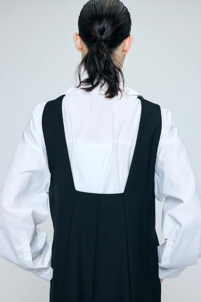 【エンフォルド/ENFOLD】のPANEL FLARE TANK-TOP DRESS 人気、トレンドファッション・服の通販 founy(ファニー) 　ファッション　Fashion　レディースファッション　Fashion for Women　ワンピース　Dresses　フォーマル・パーティードレス・結婚式用ドレス　Elegant & Casual Dresses　チュニック　Tunic Tops & Dresses　インナー　Innerwear　ジャケット　Jacket, Outerwear　タンク　Tank Top, Sleeveless Top　チュニック　Tunic, Long Top　ドレス　Dress, One-Piece　ハイネック　High Neck, Mock Neck　パターン　Pattern, Design Print　ベスト　Vest, Waistcoat　ロング　Long, Long-Length　エレガント 上品　Elegant　other-8|ID: prp329100004904594 ipo3291000000036713525