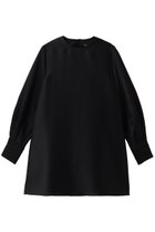 【エムフィル/M Fil】のシルキーWクロス ロングブラウス 人気、トレンドファッション・服の通販 founy(ファニー) ファッション Fashion レディースファッション Fashion for Women トップス・カットソー Cut & Sew Tops シャツ・ブラウス・オフィスカジュアル Elegant Blouses & Button-Ups エアリー Airy Texture カフス Cuff Design シルク Silk, 100% Silk スリーブ Sleeve, Long Sleeve / Short Sleeve フォルム Silhouette, Form ランダム Random, Irregular ロング Long, Long-Length thumbnail ブラック|ID: prp329100004904608 ipo3291000000036713628