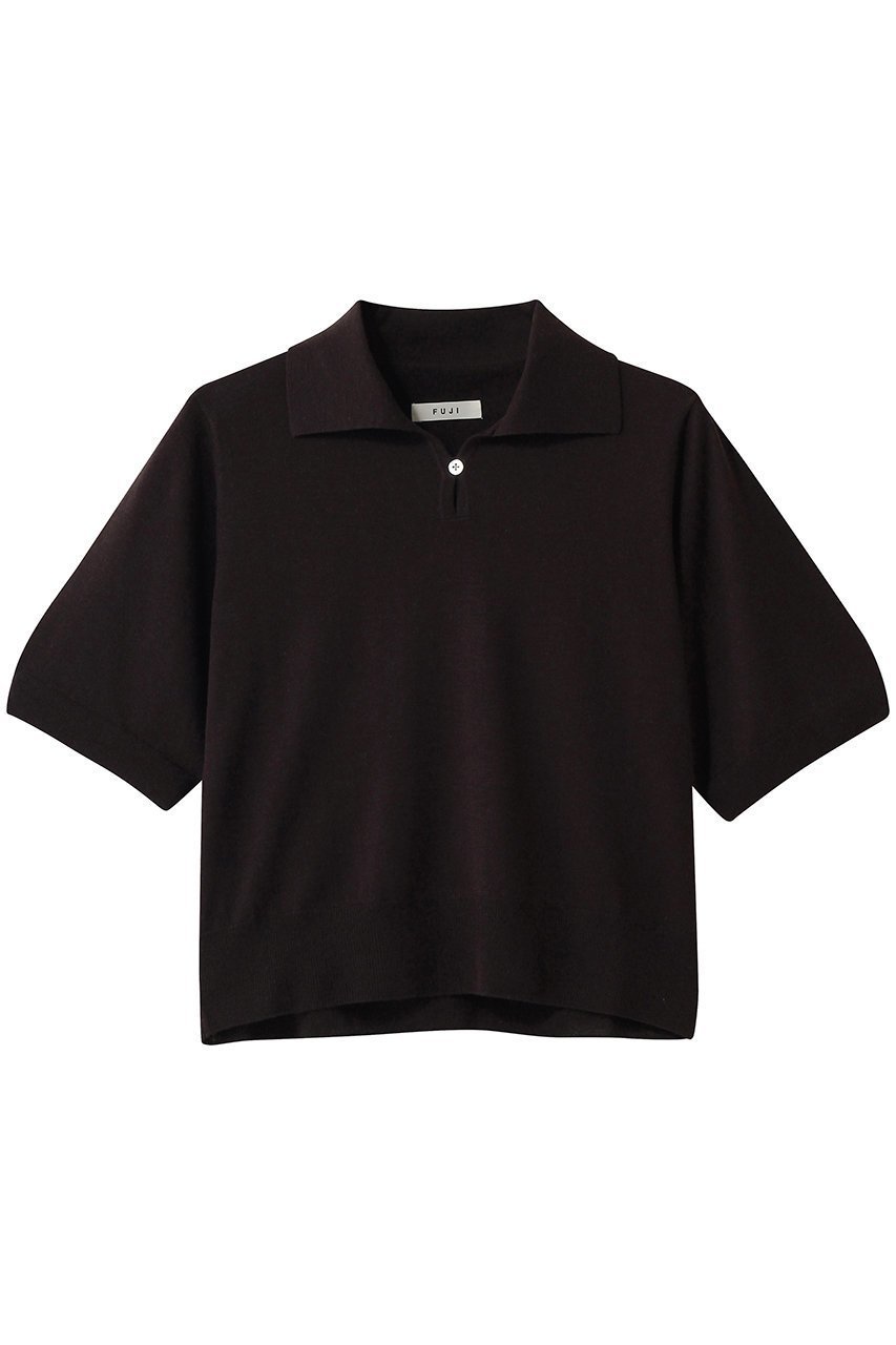 【フジ/FUJI】のSILK CASHMERE S/S SKIPPER POLO 人気、トレンドファッション・服の通販 founy(ファニー) ファッション Fashion レディースファッション Fashion for Women トップス・カットソー Cut & Sew Tops シャツ・ブラウス・オフィスカジュアル Elegant Blouses & Button-Ups ロングTシャツ・Tシャツ Longline T-Shirts & Tees カットソー・ベーシックTシャツ Cut-and-Sewn Tops / Stretch Tees & Basics ショート Short, Short Length シルク Silk, 100% Silk スキッパー Skipper, Open Collar スリーブ Sleeve, Long Sleeve / Short Sleeve 夏 Summer S/S・春夏 SS, Spring/Summer, Warm Season other-1|ID: prp329100004904642 ipo3291000000036713863