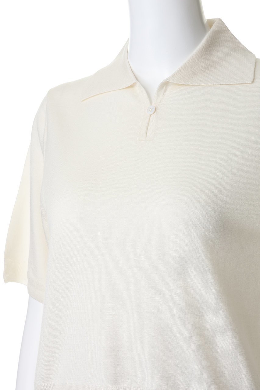 【フジ/FUJI】のSILK CASHMERE S/S SKIPPER POLO 人気、トレンドファッション・服の通販 founy(ファニー) ファッション Fashion レディースファッション Fashion for Women トップス・カットソー Cut & Sew Tops シャツ・ブラウス・オフィスカジュアル Elegant Blouses & Button-Ups ロングTシャツ・Tシャツ Longline T-Shirts & Tees カットソー・ベーシックTシャツ Cut-and-Sewn Tops / Stretch Tees & Basics ショート Short, Short Length シルク Silk, 100% Silk スキッパー Skipper, Open Collar スリーブ Sleeve, Long Sleeve / Short Sleeve 夏 Summer S/S・春夏 SS, Spring/Summer, Warm Season other-5|ID: prp329100004904642 ipo3291000000036713872