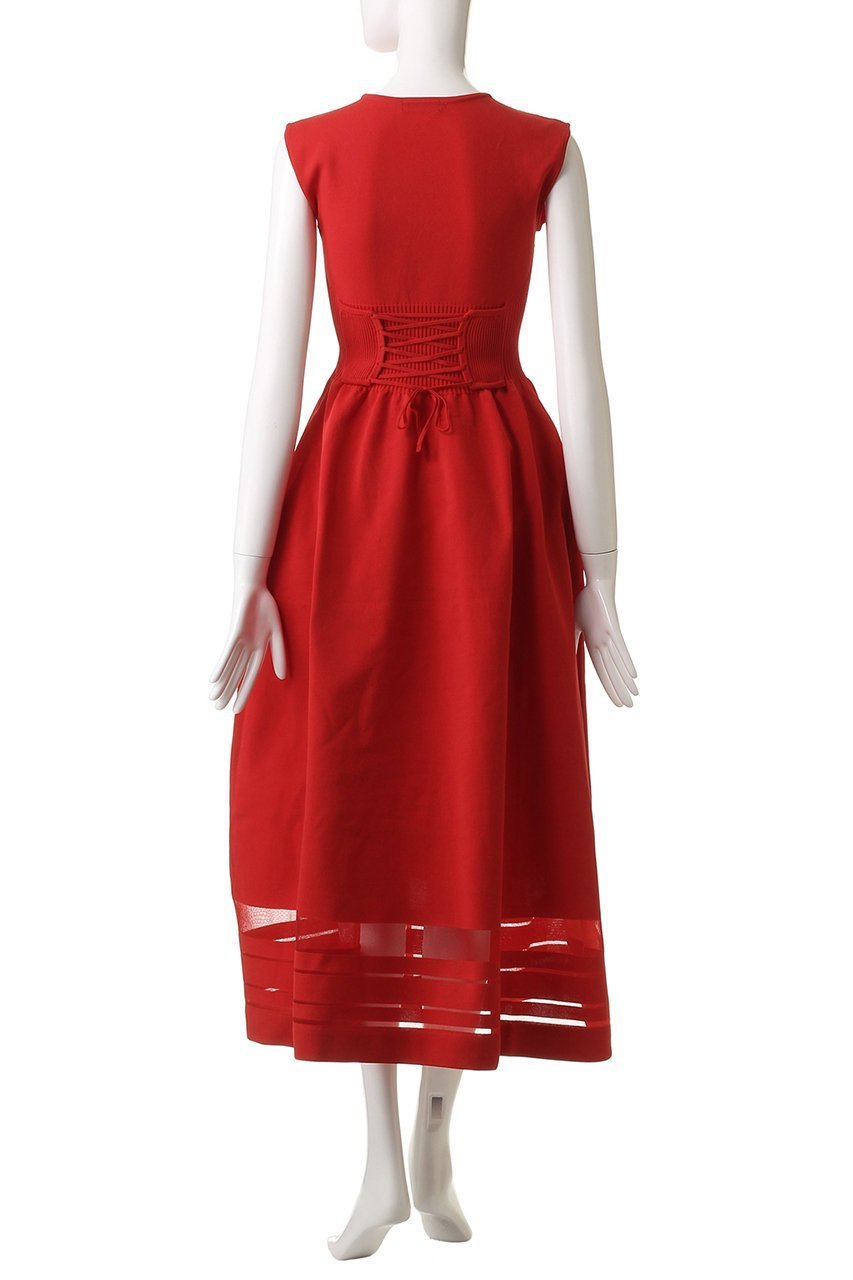 【アルアバイル/allureville】のウエストマークリブワンピース A 人気、トレンドファッション・服の通販 founy(ファニー) 　ファッション　Fashion　レディースファッション　Fashion for Women　ワンピース　Dresses　チュニック　Tunic Tops & Dresses　シアー　Sheer, See-Through　チュニック　Tunic, Long Top　パーティ　Party, Party Style　ボーダー　Border, Stripe　レース　Lace, Lace Fabric　ロング　Long, Long-Length　夏　Summer　other-4|ID: prp329100004904653 ipo3291000000036746699