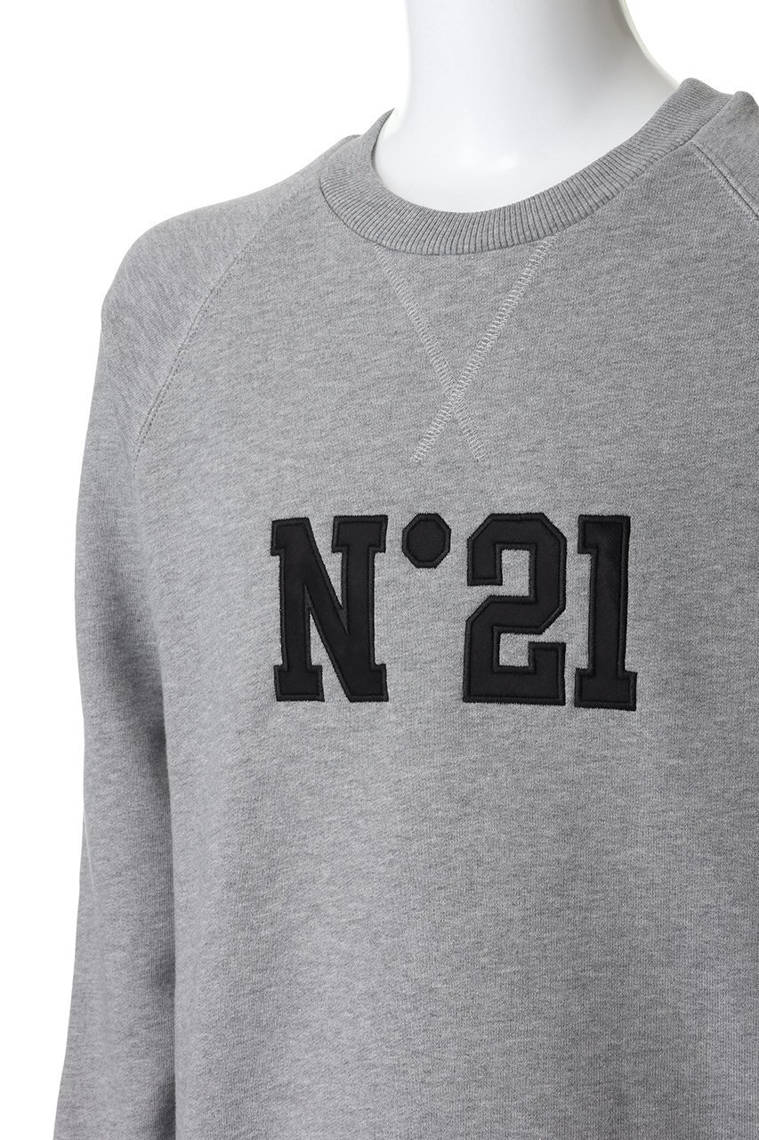 【ヌメロ ヴェントゥーノ/N°21 / MEN】の【MEN】ロゴ スウェットプルオーバー 人気、トレンドファッション・服の通販 founy(ファニー) 　ファッション　Fashion　メンズファッション　Fashion for Men　トップス・カットソー　Cut & Sew Tops　パーカー・フーディー / カジュアルコーデ　Hoodies & Parkas　メンズシャツ　Shirts　スウェット / スエット　Sweatshirt, Sweatwear　フィット　Fit, Slim Fit　フロント　Front, Front Design　ベーシック　Basic, Essential　other-5|ID: prp329100004904657 ipo3291000000036713985