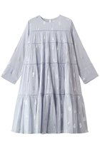 【ヌキテパ/NE QUITTEZ PAS】のCotton Voile Foil Flower Print ティアード ミドル レングスドレス 人気、トレンドファッション・服の通販 founy(ファニー) ファッション Fashion レディースファッション Fashion for Women ワンピース Dresses フォーマル・パーティードレス・結婚式用ドレス Elegant & Casual Dresses チュニック Tunic Tops & Dresses スニーカー Sneakers, Trainers チュニック Tunic, Long Top ティアード Tiered, Tiered Style ドレス Dress, One-Piece フェミニン Feminine, Girly フラワー Flower, Floral プリント Print, Printed Pattern ミドル Middle Length, Mid Height リュクス Luxury, Elegant, High-End, Chic ロング Long, Long-Length エレガント 上品 Elegant thumbnail アイスブルー|ID: prp329100004904665 ipo3291000000036714051