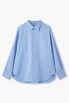 【レリル/lelill】のピマソロ スプリットワイドシャツ サックス|ID: prp329100004904667 ipo3291000000036714067