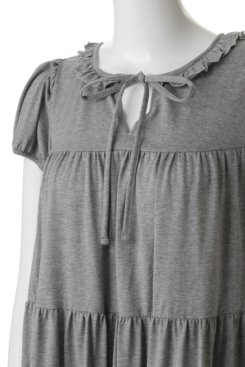 【ビリティス ディセッタン/Bilitis dix-sept ans】のティアードドレス 人気、トレンドファッション・服の通販 founy(ファニー) 　ファッション　Fashion　レディースファッション　Fashion for Women　ワンピース　Dresses　フォーマル・パーティードレス・結婚式用ドレス　Elegant & Casual Dresses　チュニック　Tunic Tops & Dresses　チュニック　Tunic, Long Top　ドレス　Dress, One-Piece　フリル　Frill, Ruffle　リボン　Ribbon, Bow　ロング　Long, Long-Length　other-5|ID: prp329100004904673 ipo3291000000036714150