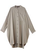 【ミズイロ インド/mizuiro ind】のT/R band collar long shirt シャツ s.beige|ID: prp329100004904685 ipo3291000000036714259