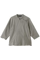 【ミズイロ インド/mizuiro ind】のlace chinoiserie shirt シャツ gray|ID: prp329100004904687 ipo3291000000036714277