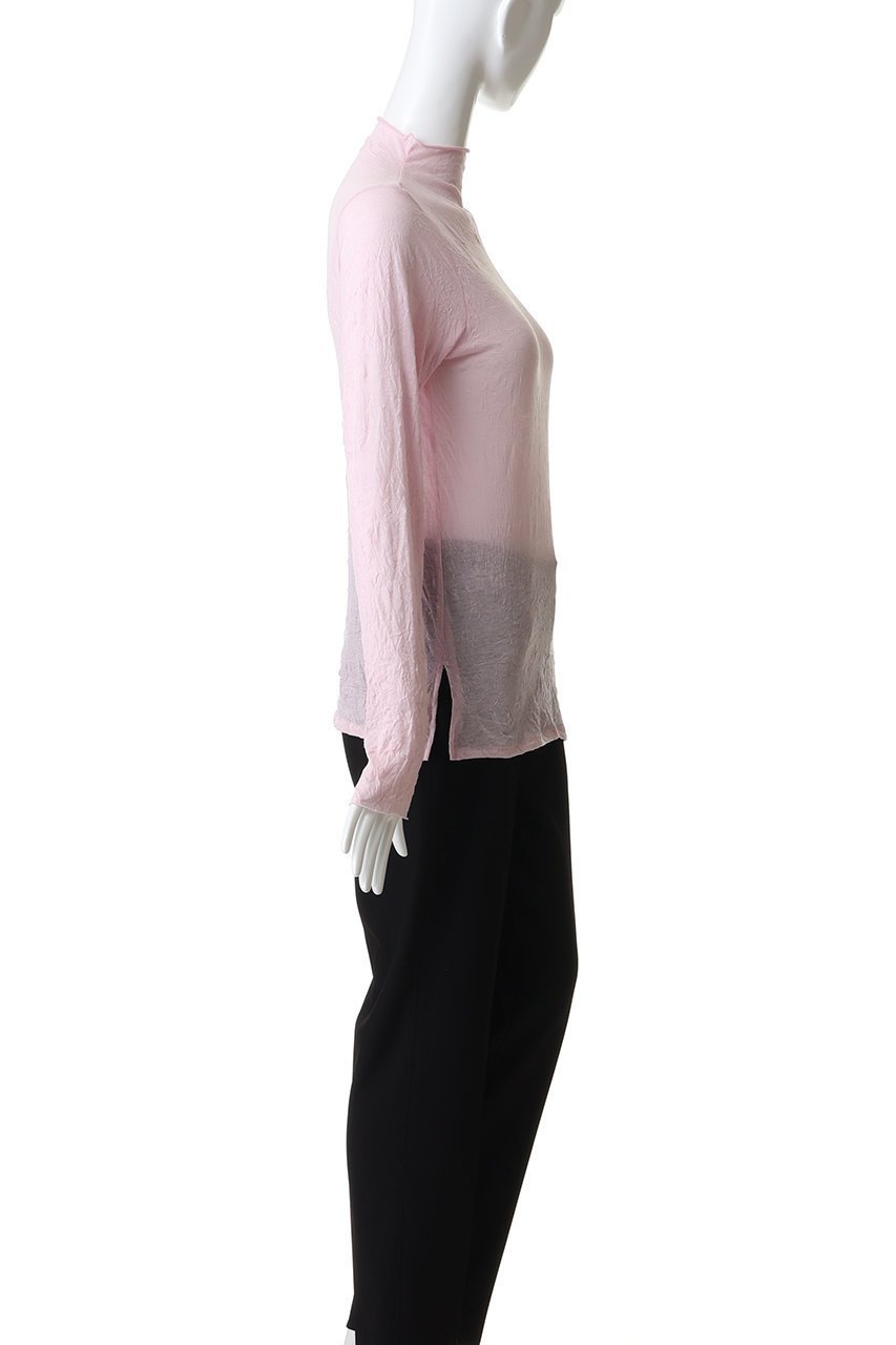 【ミディウミソリッド/MIDIUMISOLID】のsheer high neck inner.S インナー 人気、トレンドファッション・服の通販 founy(ファニー) 　ファッション　Fashion　レディースファッション　Fashion for Women　トップス・カットソー　Cut & Sew Tops　シャツ・ブラウス・オフィスカジュアル　Elegant Blouses & Button-Ups　ロングTシャツ・Tシャツ　Longline T-Shirts & Tees　カットソー・ベーシックTシャツ　Cut-and-Sewn Tops / Stretch Tees & Basics　インナー　Innerwear　シアー　Sheer, See-Through　スリット　Slit, Slit Detail　スリーブ　Sleeve, Long Sleeve / Short Sleeve　ハイネック　High Neck, Mock Neck　ロング　Long, Long-Length　エレガント 上品　Elegant　other-3|ID: prp329100004904691 ipo3291000000036714320