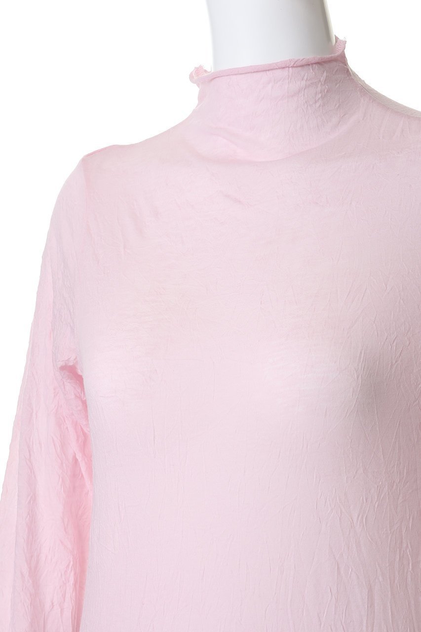 【ミディウミソリッド/MIDIUMISOLID】のsheer high neck inner.S インナー 人気、トレンドファッション・服の通販 founy(ファニー) 　ファッション　Fashion　レディースファッション　Fashion for Women　トップス・カットソー　Cut & Sew Tops　シャツ・ブラウス・オフィスカジュアル　Elegant Blouses & Button-Ups　ロングTシャツ・Tシャツ　Longline T-Shirts & Tees　カットソー・ベーシックTシャツ　Cut-and-Sewn Tops / Stretch Tees & Basics　インナー　Innerwear　シアー　Sheer, See-Through　スリット　Slit, Slit Detail　スリーブ　Sleeve, Long Sleeve / Short Sleeve　ハイネック　High Neck, Mock Neck　ロング　Long, Long-Length　エレガント 上品　Elegant　other-5|ID: prp329100004904691 ipo3291000000036714322