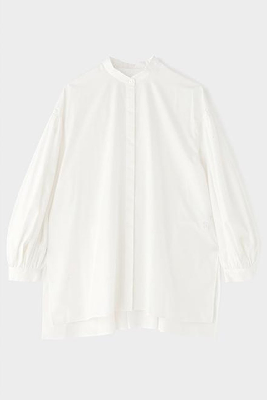 【ル フィル/LE PHIL】のタイプライターギャザーブラウス 人気、トレンドファッション・服の通販 founy(ファニー) 　ファッション　Fashion　レディースファッション　Fashion for Women　トップス・カットソー　Cut & Sew Tops　シャツ・ブラウス・オフィスカジュアル　Elegant Blouses & Button-Ups　おすすめ　Recommended / Our Picks　ギャザー　Gathered, Ruffled　スリット　Slit, Slit Detail　スリーブ　Sleeve, Long Sleeve / Short Sleeve　バランス　Balance, Style Balance　ブロード　Broadcloth, Fine Cotton　ベスト　Vest, Waistcoat　ヨーク　Yoke, Yoke Design　リラックス　Relax, Relaxed Fit　ロング　Long, Long-Length　 other-1|ID: prp329100004904693 ipo3291000000036714333