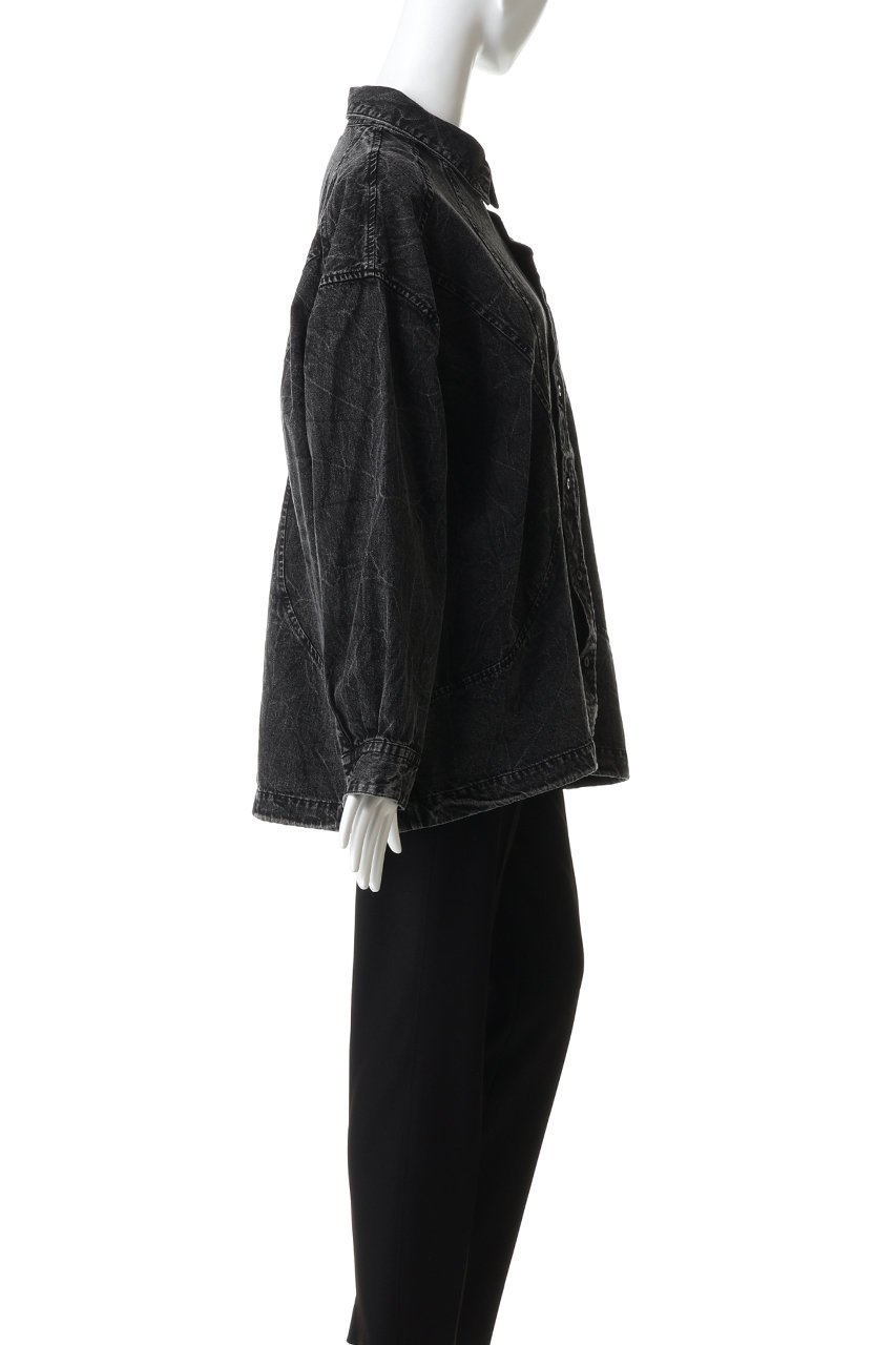 【メゾンスペシャル/MAISON SPECIAL】の【UNISEX】デニム カーブ切替シャツブルゾン 人気、トレンドファッション・服の通販 founy(ファニー) ファッション Fashion レディースファッション Fashion for Women アウター Coat / Outerwear Collection ブルゾンジャケット・スポーティアウター Blouson Jackets トップス・カットソー Cut & Sew Tops シャツ・ブラウス・オフィスカジュアル Elegant Blouses & Button-Ups ユニセックス Unisex, Genderless ショルダー Shoulder, Shoulder Strap スリーブ Sleeve, Long Sleeve / Short Sleeve デニム Denim, Jeans Material ドロップ Drop Shoulder, Dropped Style ブルゾン Blouson, Bomber Jacket ロング Long, Long-Length 切替 Switching, Contrast Panel other-3|ID: prp329100004904701 ipo3291000000036714451