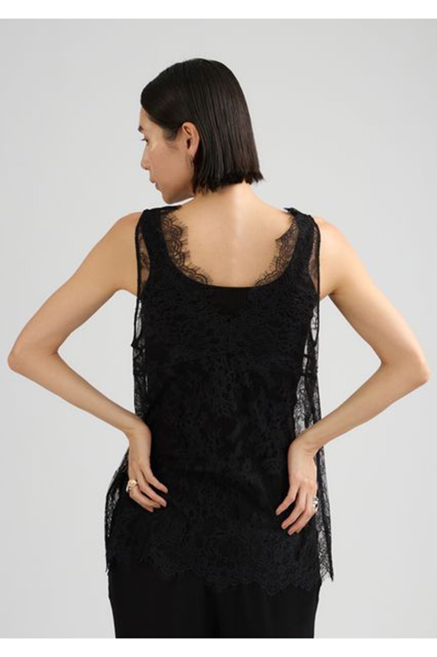 【カオス/Chaos】のマチュータンク 人気、トレンドファッション・服の通販 founy(ファニー) 　ファッション　Fashion　レディースファッション　Fashion for Women　トップス・カットソー　Cut & Sew Tops　キャミソール&ノースリーブ　Camisoles & Sleeveless Tops　シャツ・ブラウス・オフィスカジュアル　Elegant Blouses & Button-Ups　ロングTシャツ・Tシャツ　Longline T-Shirts & Tees　カットソー・ベーシックTシャツ　Cut-and-Sewn Tops / Stretch Tees & Basics　インナー　Innerwear　キャミソール　Camisole, Spaghetti Strap Top　スカラップ　Scallop, Scalloped Edge　タンク　Tank Top, Sleeveless Top　モチーフ　Motif, Design Theme　レース　Lace, Lace Fabric　other-8|ID: prp329100004904713 ipo3291000000036733419