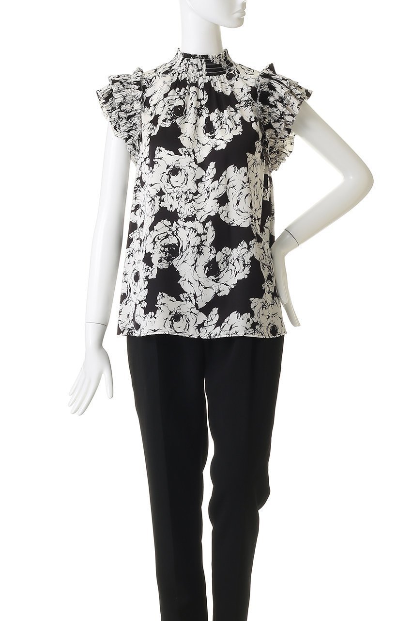 【コルコバード/CORCOVADO】のモノトーンサテンブラウス 人気、トレンドファッション・服の通販 founy(ファニー) ファッション Fashion レディースファッション Fashion for Women トップス・カットソー Cut & Sew Tops シャツ・ブラウス・オフィスカジュアル Elegant Blouses & Button-Ups おすすめ Recommended / Our Picks サテン Satin, Glossy Fabric ショート Short, Short Length スリーブ Sleeve, Long Sleeve / Short Sleeve セットアップ Set-Up, Coordinated Outfit フラワー Flower, Floral プリント Print, Printed Pattern プリーツ Pleats, Pleated 無地 Plain, Solid Color other-2|ID: prp329100004904716 ipo3291000000036714634