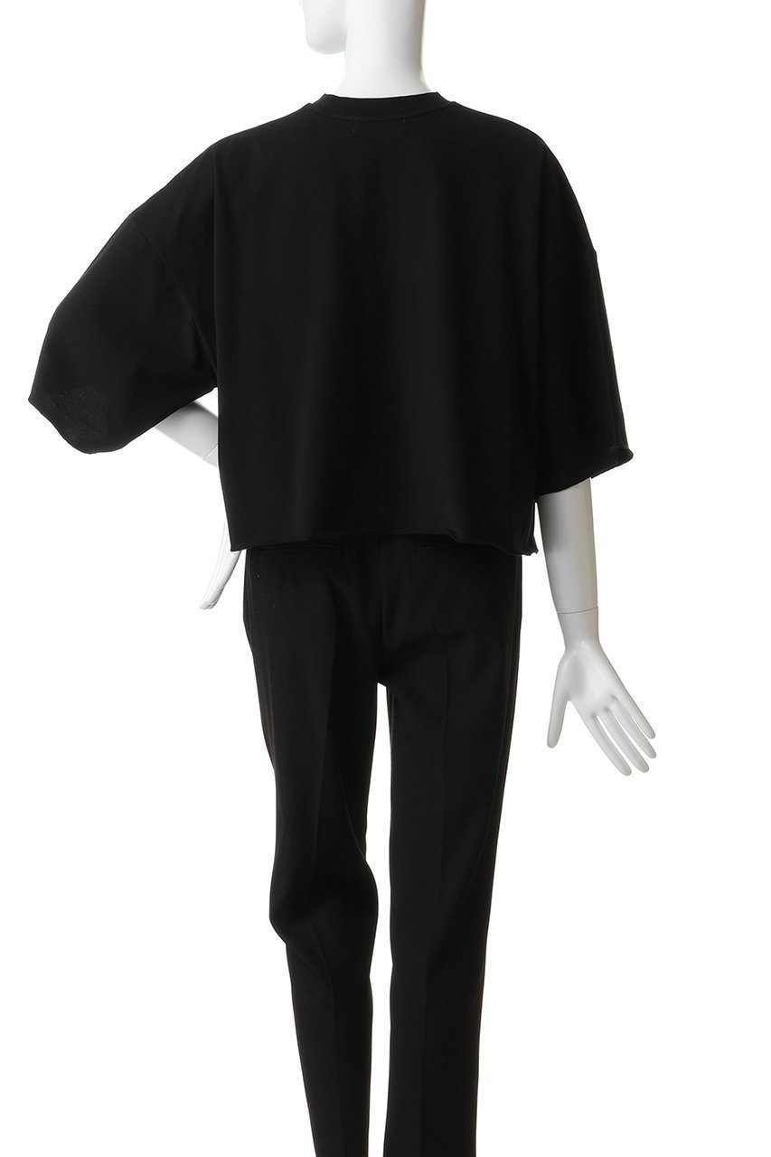 【サクラ/SACRA】のファインコットンフリースポイントプリントトップス 人気、トレンドファッション・服の通販 founy(ファニー) 　ファッション　Fashion　レディースファッション　Fashion for Women　トップス・カットソー　Cut & Sew Tops　シャツ・ブラウス・オフィスカジュアル　Elegant Blouses & Button-Ups　ロングTシャツ・Tシャツ　Longline T-Shirts & Tees　カットソー・ベーシックTシャツ　Cut-and-Sewn Tops / Stretch Tees & Basics　カットソー　Cut and Sewn Top　クロップド　Cropped, Short Length　スリーブ　Sleeve, Long Sleeve / Short Sleeve　ハーフ　Half, Half-Length　バランス　Balance, Style Balance　フィット　Fit, Slim Fit　ロング　Long, Long-Length　エレガント 上品　Elegant　other-4|ID: prp329100004904718 ipo3291000000036714652