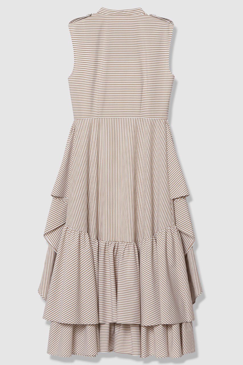 【アルアバイル/allureville】の【LOULOU WILLOUGHBY】レイヤードレープワンピース 人気、トレンドファッション・服の通販 founy(ファニー) 　ファッション　Fashion　レディースファッション　Fashion for Women　ワンピース　Dresses　チュニック　Tunic Tops & Dresses　ストライプ　Stripe, Striped Pattern　チュニック　Tunic, Long Top　ティアード　Tiered, Tiered Style　ドレープ　Drape, Draping Fabric　フロント　Front, Front Design　ロング　Long, Long-Length　other-3|ID: prp329100004904730 ipo3291000000036714760