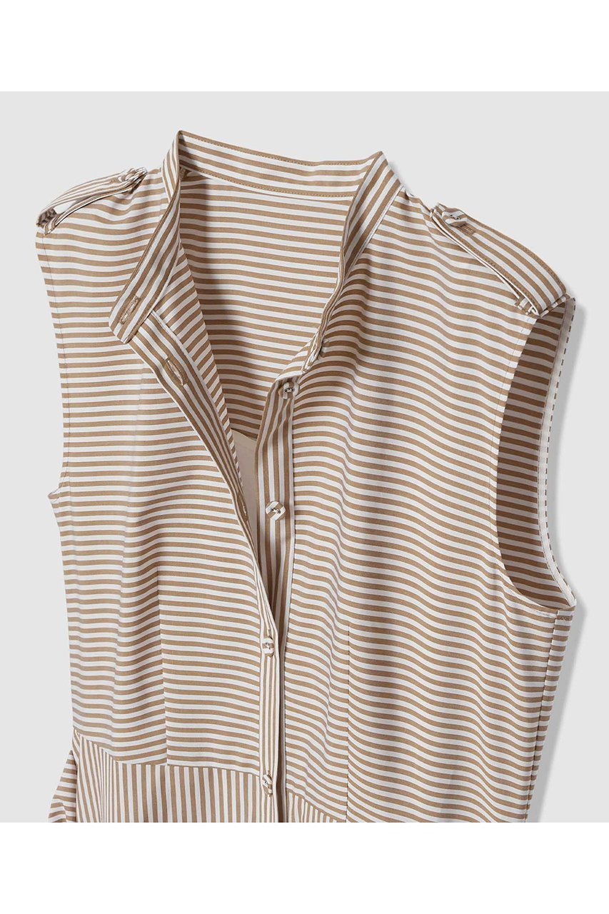 【アルアバイル/allureville】の【LOULOU WILLOUGHBY】レイヤードレープワンピース 人気、トレンドファッション・服の通販 founy(ファニー) 　ファッション　Fashion　レディースファッション　Fashion for Women　ワンピース　Dresses　チュニック　Tunic Tops & Dresses　ストライプ　Stripe, Striped Pattern　チュニック　Tunic, Long Top　ティアード　Tiered, Tiered Style　ドレープ　Drape, Draping Fabric　フロント　Front, Front Design　ロング　Long, Long-Length　other-4|ID: prp329100004904730 ipo3291000000036714761