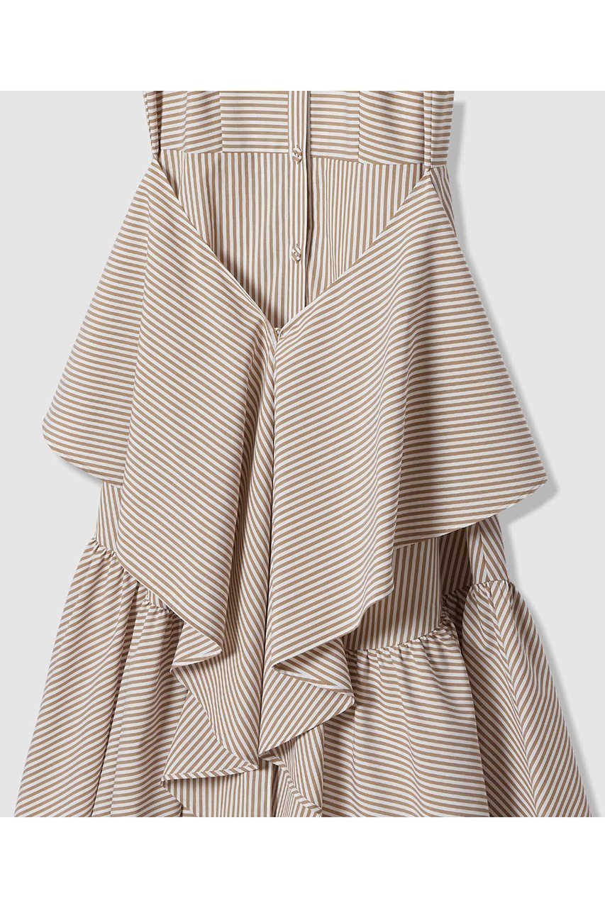 【アルアバイル/allureville】の【LOULOU WILLOUGHBY】レイヤードレープワンピース 人気、トレンドファッション・服の通販 founy(ファニー) 　ファッション　Fashion　レディースファッション　Fashion for Women　ワンピース　Dresses　チュニック　Tunic Tops & Dresses　ストライプ　Stripe, Striped Pattern　チュニック　Tunic, Long Top　ティアード　Tiered, Tiered Style　ドレープ　Drape, Draping Fabric　フロント　Front, Front Design　ロング　Long, Long-Length　other-5|ID: prp329100004904730 ipo3291000000036714762