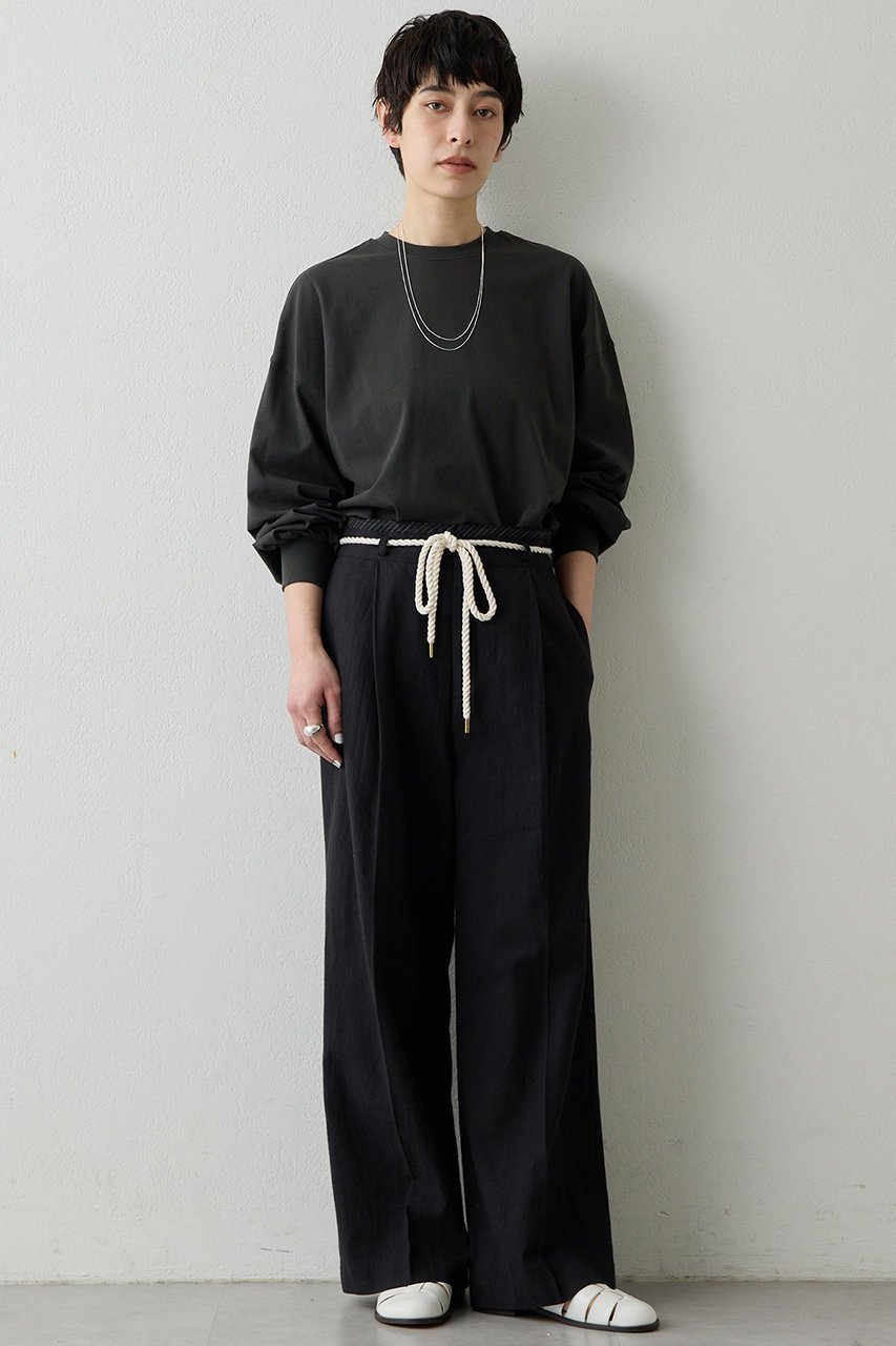 【ウィムガゼット/Whim Gazette】の【THE PAUSE】バックロゴロンTEE 人気、トレンドファッション・服の通販 founy(ファニー) 　ファッション　Fashion　レディースファッション　Fashion for Women　トップス・カットソー　Cut & Sew Tops　シャツ・ブラウス・オフィスカジュアル　Elegant Blouses & Button-Ups　ロングTシャツ・Tシャツ　Longline T-Shirts & Tees　カットソー・ベーシックTシャツ　Cut-and-Sewn Tops / Stretch Tees & Basics　シンプル　Simple, Minimal　スリーブ　Sleeve, Long Sleeve / Short Sleeve　バランス　Balance, Style Balance　フロント　Front, Front Design　プリント　Print, Printed Pattern　ベーシック　Basic, Essential　ルーズ　Loose, Oversized　ロング　Long, Long-Length　other-6|ID: prp329100004904739 ipo3291000000036746739