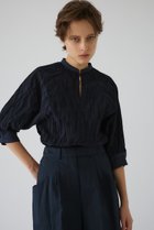 【リムアーク/RIM.ARK】のTuck pleats raglan blouse/ブラウス 人気、トレンドファッション・服の通販 founy(ファニー) ファッション Fashion レディースファッション Fashion for Women トップス・カットソー Cut & Sew Tops シャツ・ブラウス・オフィスカジュアル Elegant Blouses & Button-Ups おすすめ Recommended / Our Picks サテン Satin, Glossy Fabric ショート Short, Short Length スリーブ Sleeve, Long Sleeve / Short Sleeve タイトスカート Pencil Skirt, Tight Skirt ダウン Down, Puffer デニム Denim, Jeans Material ネックレス Necklace, Pendant Necklace モダン Modern, Contemporary リュクス Luxury, Elegant, High-End, Chic エレガント 上品 Elegant thumbnail ネイビー|ID: prp329100004904745 ipo3291000000036714889