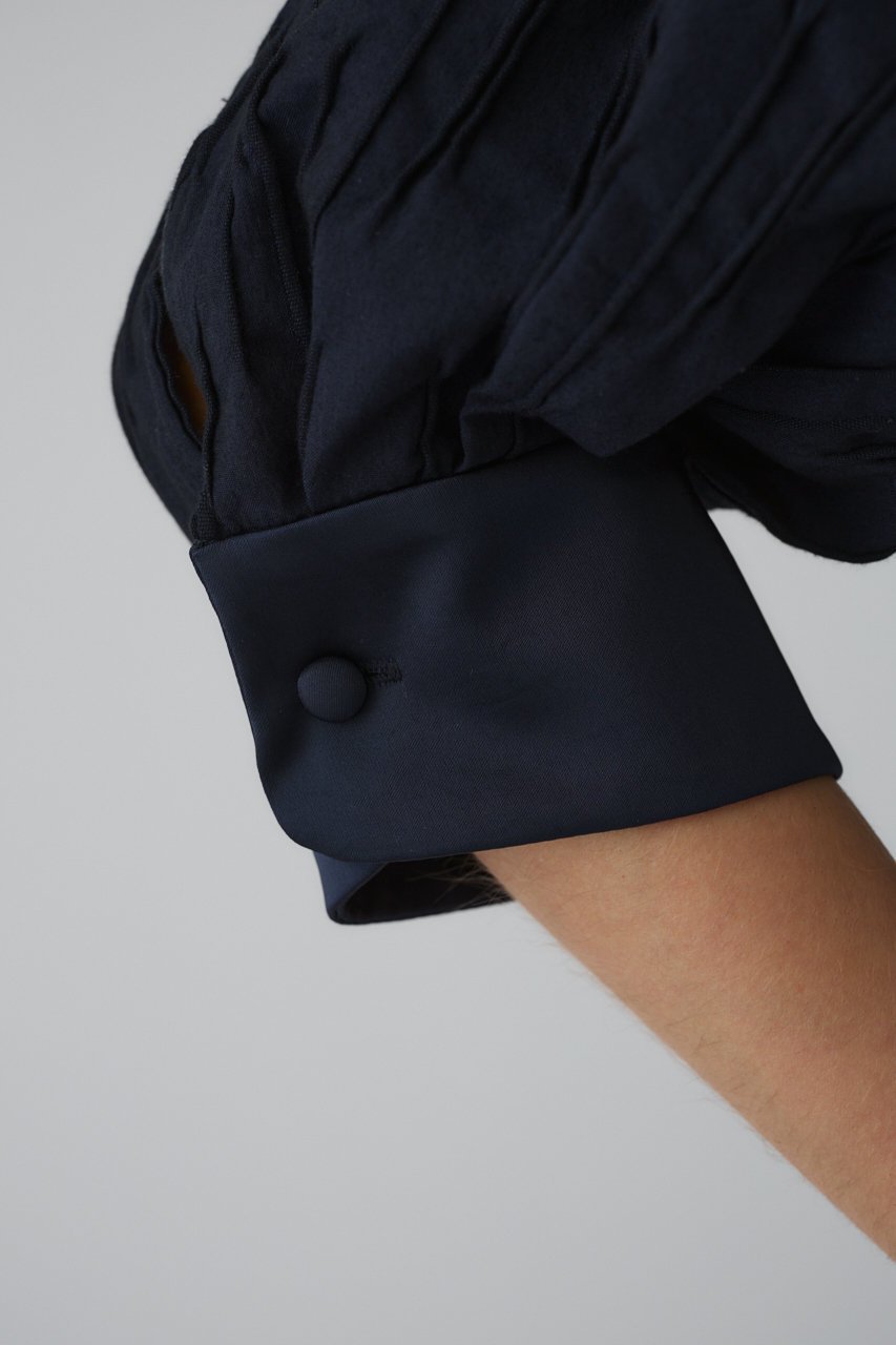 【リムアーク/RIM.ARK】のTuck pleats raglan blouse/ブラウス 人気、トレンドファッション・服の通販 founy(ファニー) 　ファッション　Fashion　レディースファッション　Fashion for Women　トップス・カットソー　Cut & Sew Tops　シャツ・ブラウス・オフィスカジュアル　Elegant Blouses & Button-Ups　おすすめ　Recommended / Our Picks　サテン　Satin, Glossy Fabric　ショート　Short, Short Length　スリーブ　Sleeve, Long Sleeve / Short Sleeve　タイトスカート　Pencil Skirt, Tight Skirt　ダウン　Down, Puffer　デニム　Denim, Jeans Material　ネックレス　Necklace, Pendant Necklace　モダン　Modern, Contemporary　リュクス　Luxury, Elegant, High-End, Chic　エレガント 上品　Elegant　other-7|ID: prp329100004904745 ipo3291000000036746754