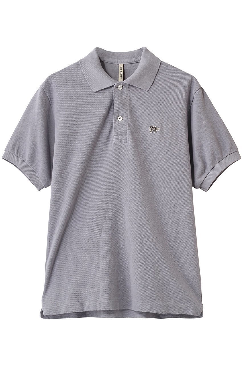 【サイ サイベーシックス/Scye SCYE BASICS】の【SCYE BASICS】Cotton Pique ポロ シャツ インテリア・キッズ・メンズ・レディースファッション・服の通販 founy(ファニー) 　ファッション　Fashion　レディースファッション　Fashion for Women　トップス・カットソー　Cut & Sew Tops　シャツ・ブラウス・オフィスカジュアル　Elegant Blouses & Button-Ups　ポロシャツ・きれいめカジュアル　Smart-Casual Polo Tops　クラシカル　Classical, Vintage-Inspired　ビジネス 仕事 通勤　Business / Work / Commuting　ポロシャツ　Polo Shirt, Collared Tee　モダン　Modern, Contemporary　リラックス　Relax, Relaxed Fit　定番　Standard, Basic Item　グレー|ID: prp329100004904746 ipo3291000000036714899