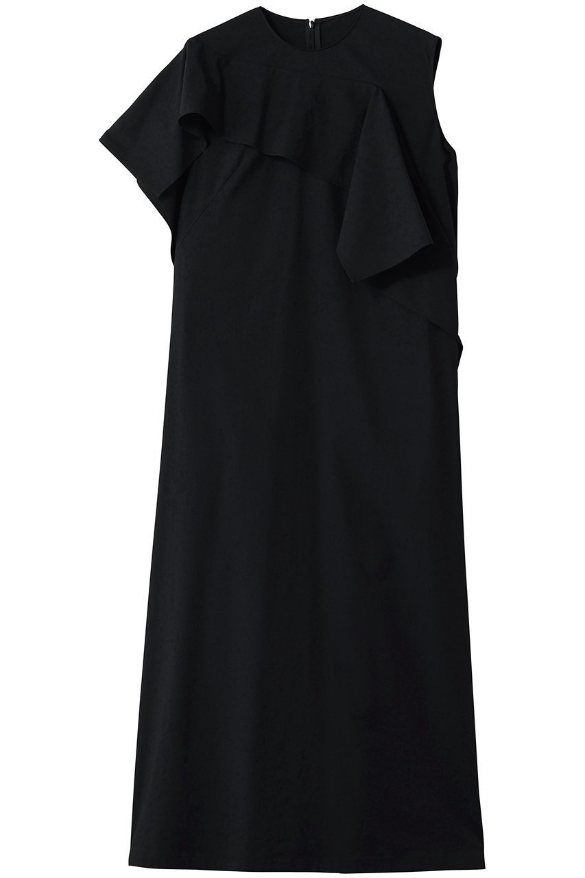 【アキラナカ/AKIRANAKA】のTea ドレープ パネル ドレス インテリア・キッズ・メンズ・レディースファッション・服の通販 founy(ファニー) 　ファッション　Fashion　レディースファッション　Fashion for Women　ワンピース　Dresses　フォーマル・パーティードレス・結婚式用ドレス　Elegant & Casual Dresses　チュニック　Tunic Tops & Dresses　エレガント 上品　Elegant　チュニック　Tunic, Long Top　ドレス　Dress, One-Piece　ドレープ　Drape, Draping Fabric　モダン　Modern, Contemporary　リネン　Linen, Linen Fabric　リュクス　Luxury, Elegant, High-End, Chic　ロング　Long, Long-Length　ブラック|ID: prp329100004904748 ipo3291000000036714912