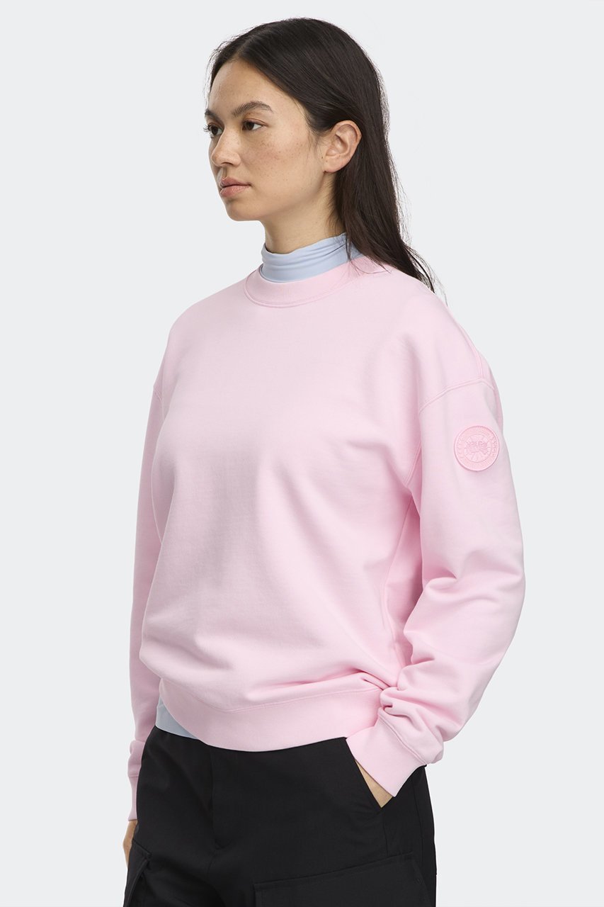 【カナダグース/CANADA GOOSE】の1487WT Wander Crew with Tonal disc ワンダー クルー 人気、トレンドファッション・服の通販 founy(ファニー) 　ファッション　Fashion　レディースファッション　Fashion for Women　トップス・カットソー　Cut & Sew Tops　シャツ・ブラウス・オフィスカジュアル　Elegant Blouses & Button-Ups　ロングTシャツ・Tシャツ　Longline T-Shirts & Tees　カットソー・ベーシックTシャツ　Cut-and-Sewn Tops / Stretch Tees & Basics　なめらか　Smooth, Silky Texture　スリーブ　Sleeve, Long Sleeve / Short Sleeve　ダブル　Double, Double-Breasted　フィット　Fit, Slim Fit　リブニット　Rib Knit, Ribbed Knit　リラックス　Relax, Relaxed Fit　ロング　Long, Long-Length　再入荷　Restock / Back in Stock　other-4|ID: prp329100004904766 ipo3291000000036715080