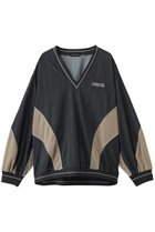 【メゾンスペシャル/MAISON SPECIAL】のStriped Print V-Neck Tops/ストライププリントVネックトップス 人気、トレンドファッション・服の通販 founy(ファニー) ファッション Fashion レディースファッション Fashion for Women トップス・カットソー Cut & Sew Tops シャツ・ブラウス・オフィスカジュアル Elegant Blouses & Button-Ups ロングTシャツ・Tシャツ Longline T-Shirts & Tees カットソー・ベーシックTシャツ Cut-and-Sewn Tops / Stretch Tees & Basics Vネックトップス V-Neck Tops / V-Cut Neckline Shirts カットソー Cut and Sewn Top ストライプ Stripe, Striped Pattern スポーツ Sports, Activewear スリーブ Sleeve, Long Sleeve / Short Sleeve セットアップ Set-Up, Coordinated Outfit ドッキング Docking, Mixed Material プリント Print, Printed Pattern ロング Long, Long-Length 鹿の子 Piqué, Kanoko Fabric thumbnail C.GRY(チャコールグレー)|ID: prp329100004904770 ipo3291000000036715105