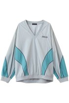 【メゾンスペシャル/MAISON SPECIAL】のStriped Print V-Neck Tops/ストライププリントVネックトップス 人気、トレンドファッション・服の通販 founy(ファニー) ファッション Fashion レディースファッション Fashion for Women トップス・カットソー Cut & Sew Tops シャツ・ブラウス・オフィスカジュアル Elegant Blouses & Button-Ups ロングTシャツ・Tシャツ Longline T-Shirts & Tees カットソー・ベーシックTシャツ Cut-and-Sewn Tops / Stretch Tees & Basics Vネックトップス V-Neck Tops / V-Cut Neckline Shirts カットソー Cut and Sewn Top ストライプ Stripe, Striped Pattern スポーツ Sports, Activewear スリーブ Sleeve, Long Sleeve / Short Sleeve セットアップ Set-Up, Coordinated Outfit ドッキング Docking, Mixed Material プリント Print, Printed Pattern ロング Long, Long-Length 鹿の子 Piqué, Kanoko Fabric thumbnail GRY(グレー)|ID: prp329100004904770 ipo3291000000036715106