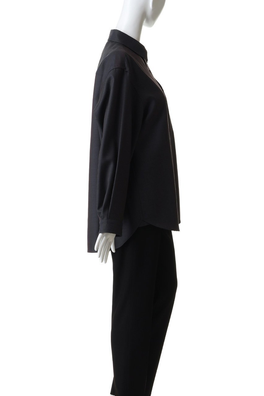 【メゾンスペシャル/MAISON SPECIAL】の【UNISEX】72/2 4色シャンブレーウールシャツ 人気、トレンドファッション・服の通販 founy(ファニー) 　ファッション　Fashion　レディースファッション　Fashion for Women　トップス・カットソー　Cut & Sew Tops　シャツ・ブラウス・オフィスカジュアル　Elegant Blouses & Button-Ups　ユニセックス　Unisex, Genderless　スリーブ　Sleeve, Long Sleeve / Short Sleeve　リュクス　Luxury, Elegant, High-End, Chic　ロング　Long, Long-Length　other-3|ID: prp329100004904773 ipo3291000000036715141