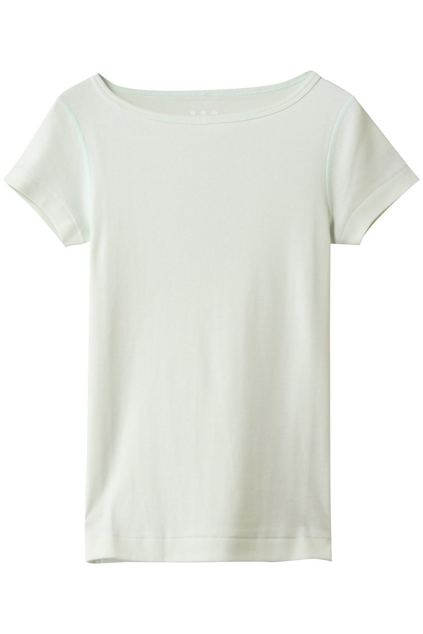 【スリー ドッツ/three dots】のオーガニックコットン 半袖ジンジャー インテリア・キッズ・メンズ・レディースファッション・服の通販 founy(ファニー) 　ファッション　Fashion　レディースファッション　Fashion for Women　トップス・カットソー　Cut & Sew Tops　シャツ・ブラウス・オフィスカジュアル　Elegant Blouses & Button-Ups　ロングTシャツ・Tシャツ　Longline T-Shirts & Tees　カットソー・ベーシックTシャツ　Cut-and-Sewn Tops / Stretch Tees & Basics　オーガニック　Organic Cotton　コンパクト　Compact, Small Size　ショルダー　Shoulder, Shoulder Strap　ショート　Short, Short Length　ジャケット　Jacket, Outerwear　スリーブ　Sleeve, Long Sleeve / Short Sleeve　バランス　Balance, Style Balance　フィット　Fit, Slim Fit　ラウンド　Round, Round Neck　半袖　Short Sleeve, Half Sleeve　定番　Standard, Basic Item　キーライム|ID: prp329100004904776 ipo3291000000036715191