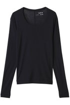 【スリー ドッツ/three dots】のシアージェシカ スクープネックカットソー 人気、トレンドファッション・服の通販 founy(ファニー) ファッション Fashion レディースファッション Fashion for Women トップス・カットソー Cut & Sew Tops シャツ・ブラウス・オフィスカジュアル Elegant Blouses & Button-Ups ロングTシャツ・Tシャツ Longline T-Shirts & Tees カットソー・ベーシックTシャツ Cut-and-Sewn Tops / Stretch Tees & Basics インナー Innerwear キャミソール Camisole, Spaghetti Strap Top シアー Sheer, See-Through スリーブ Sleeve, Long Sleeve / Short Sleeve タンク Tank Top, Sleeveless Top バランス Balance, Style Balance ロング Long, Long-Length thumbnail ネイビー|ID: prp329100004904777 ipo3291000000036715224