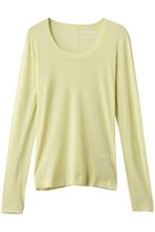 【スリー ドッツ/three dots】のシアージェシカ スクープネックカットソー 人気、トレンドファッション・服の通販 founy(ファニー) ファッション Fashion レディースファッション Fashion for Women トップス・カットソー Cut & Sew Tops シャツ・ブラウス・オフィスカジュアル Elegant Blouses & Button-Ups ロングTシャツ・Tシャツ Longline T-Shirts & Tees カットソー・ベーシックTシャツ Cut-and-Sewn Tops / Stretch Tees & Basics インナー Innerwear キャミソール Camisole, Spaghetti Strap Top シアー Sheer, See-Through スリーブ Sleeve, Long Sleeve / Short Sleeve タンク Tank Top, Sleeveless Top バランス Balance, Style Balance ロング Long, Long-Length thumbnail ライムレモン|ID: prp329100004904777 ipo3291000000036715226