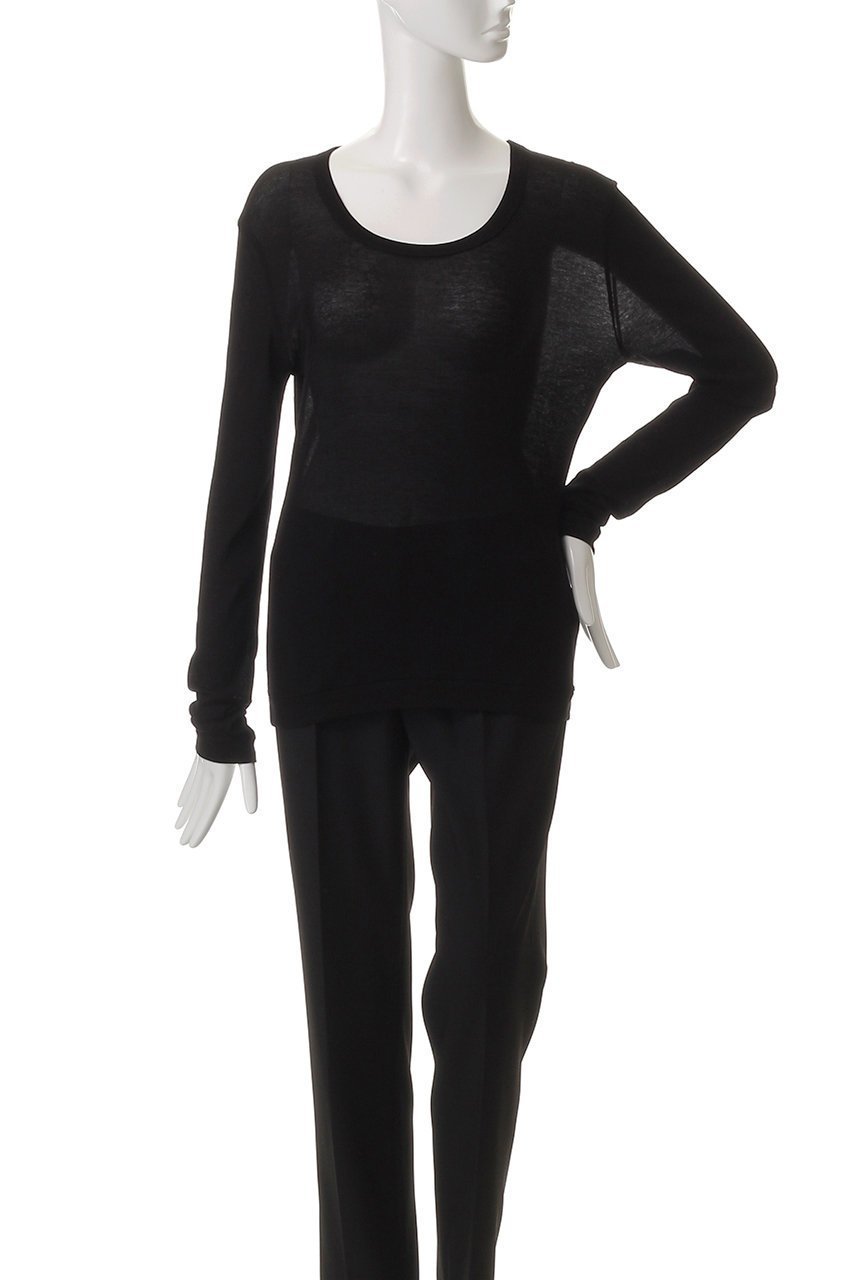 【スリー ドッツ/three dots】のシアージェシカ スクープネックカットソー 人気、トレンドファッション・服の通販 founy(ファニー) 　ファッション　Fashion　レディースファッション　Fashion for Women　トップス・カットソー　Cut & Sew Tops　シャツ・ブラウス・オフィスカジュアル　Elegant Blouses & Button-Ups　ロングTシャツ・Tシャツ　Longline T-Shirts & Tees　カットソー・ベーシックTシャツ　Cut-and-Sewn Tops / Stretch Tees & Basics　インナー　Innerwear　キャミソール　Camisole, Spaghetti Strap Top　シアー　Sheer, See-Through　スリーブ　Sleeve, Long Sleeve / Short Sleeve　タンク　Tank Top, Sleeveless Top　バランス　Balance, Style Balance　ロング　Long, Long-Length　other-2|ID: prp329100004904777 ipo3291000000036715227