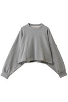 【ミディウミ/MidiUmi】のshort sweat PO プルオーバー 人気、トレンドファッション・服の通販 founy(ファニー) ファッション Fashion レディースファッション Fashion for Women トップス・カットソー Cut & Sew Tops シャツ・ブラウス・オフィスカジュアル Elegant Blouses & Button-Ups レディースパーカー・カジュアルフーディー Casual Hoodies & Sweatshirts ロングTシャツ・Tシャツ Longline T-Shirts & Tees カジュアルプルオーバー・ニットトップス Pullovers & Knit Tops / Casual Pullovers スウェット・クルーネックトップス Sweatshirts & Crewnecks / Relaxed Fit Sweat Tops カットソー・ベーシックTシャツ Cut-and-Sewn Tops / Stretch Tees & Basics カットソー Cut and Sewn Top ショート Short, Short Length ボトム Bottoms, Lower Wear ワイド Wide, Wide Fit thumbnail gray|ID: prp329100004904778 ipo3291000000036715237