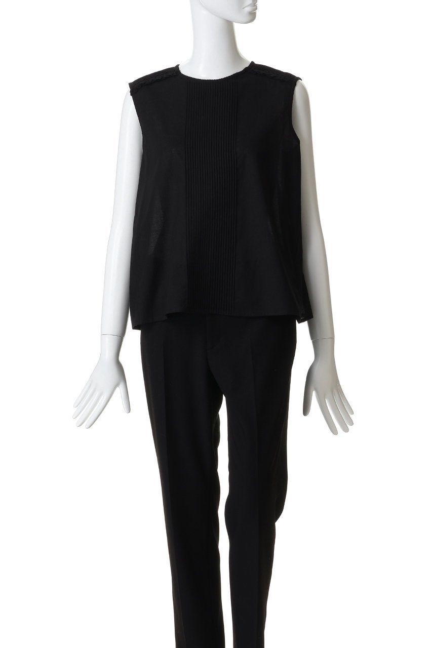 【ミズイロ インド/mizuiro ind】のpin tuck & lace N/S P/O プルオーバー 人気、トレンドファッション・服の通販 founy(ファニー) 　ファッション　Fashion　レディースファッション　Fashion for Women　トップス・カットソー　Cut & Sew Tops　キャミソール&ノースリーブ　Camisoles & Sleeveless Tops　シャツ・ブラウス・オフィスカジュアル　Elegant Blouses & Button-Ups　カジュアルプルオーバー・ニットトップス　Pullovers & Knit Tops / Casual Pullovers　ノースリーブ　Sleeveless, No-Sleeve　フレア　Flare, Flared　ボックス　Boxy, Box Shape　リネン　Linen, Linen Fabric　レース　Lace, Lace Fabric　エレガント 上品　Elegant　夏　Summer　春　Spring　S/S・春夏　SS, Spring/Summer, Warm Season　other-2|ID: prp329100004904784 ipo3291000000036715302