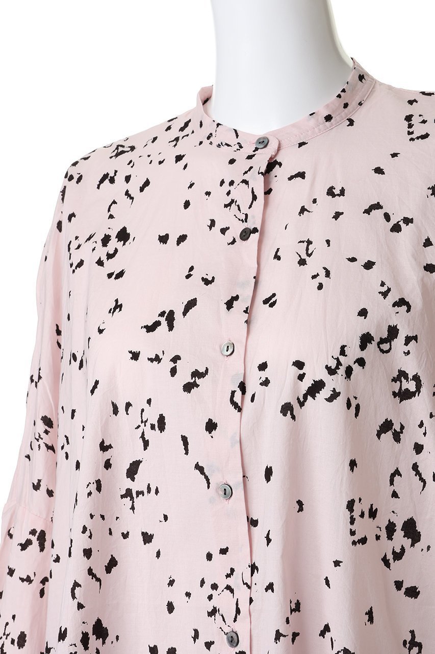 【ミズイロ インド/mizuiro ind】のprint back gather shirt シャツ 人気、トレンドファッション・服の通販 founy(ファニー) ファッション Fashion レディースファッション Fashion for Women トップス・カットソー Cut & Sew Tops シャツ・ブラウス・オフィスカジュアル Elegant Blouses & Button-Ups アニマル Animal Print ギャザー Gathered, Ruffled スリーブ Sleeve, Long Sleeve / Short Sleeve ドット Polka Dot, Dot Pattern ロング Long, Long-Length 再入荷 Restock / Back in Stock 羽織 Haori, Light Jacket other-5|ID: prp329100004904785 ipo3291000000036715312